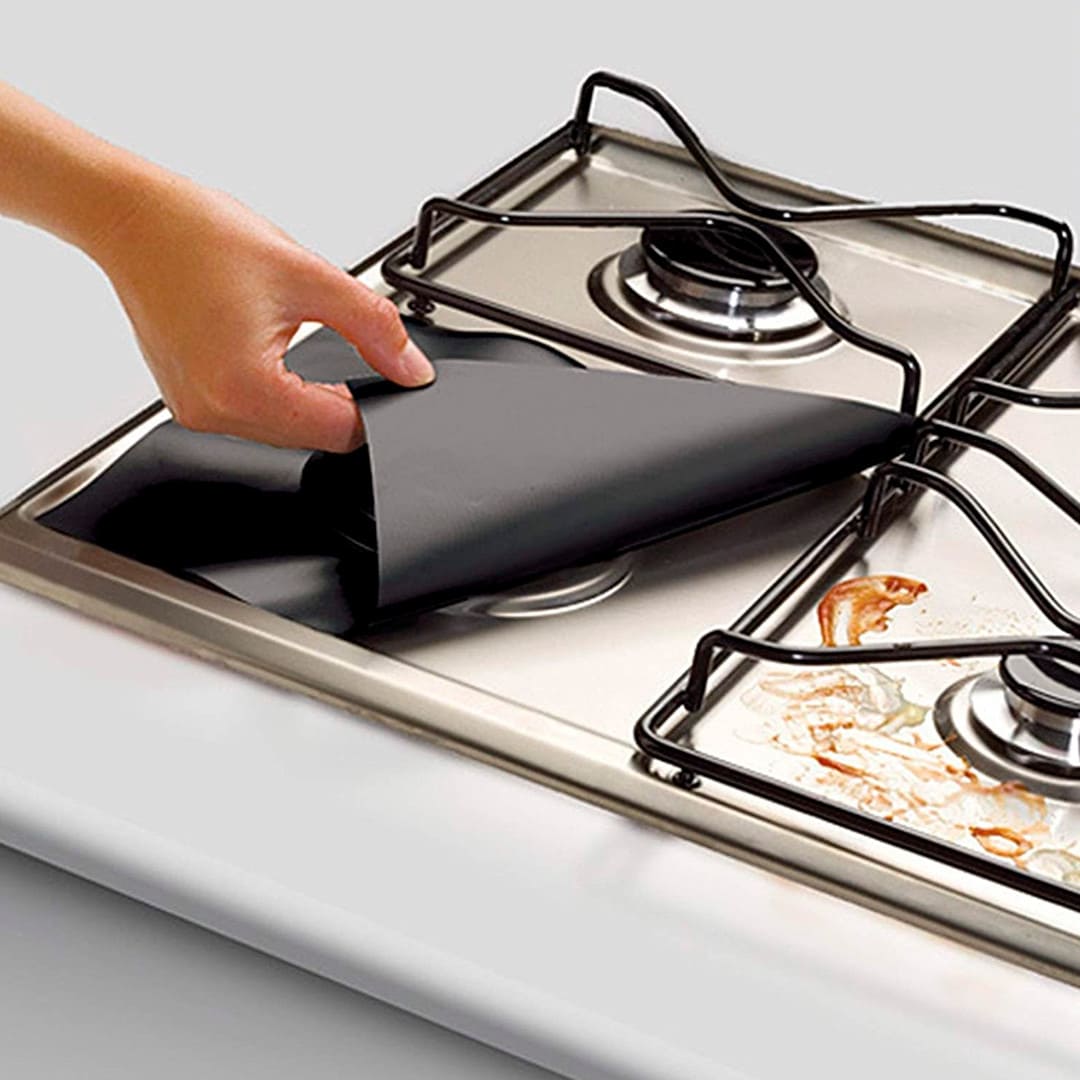 4 Protectores De Quemadores Cocina