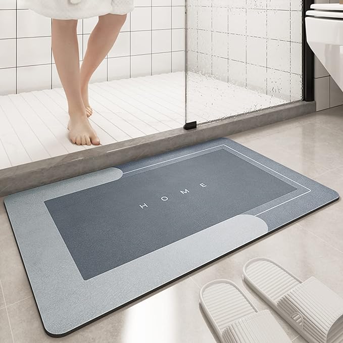 ALFOMBRA DE DUCHA SUPER ABSORVENTE "AquaAbsorb" - Super OFERTA 2X1