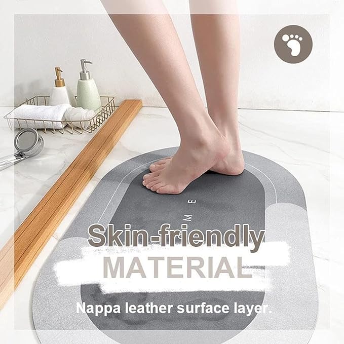 ALFOMBRA DE DUCHA SUPER ABSORVENTE "AquaAbsorb" - Super OFERTA 2X1