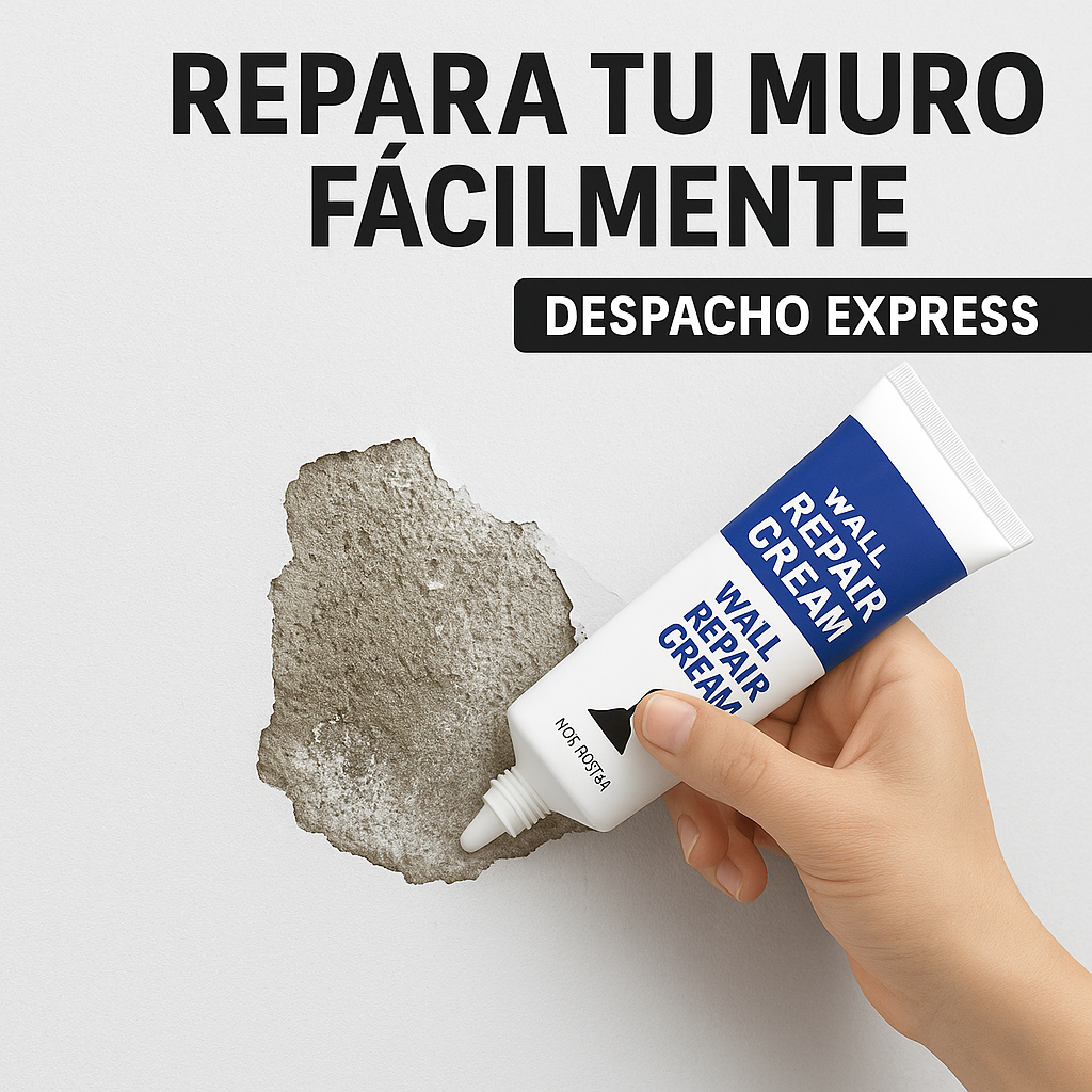 Crema Reparadora de Grietas en Pared