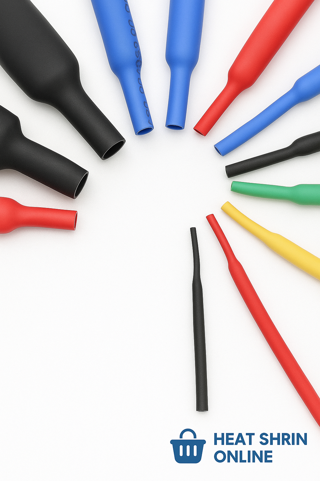 Pack 180 Tubos Termocontraíbles para Cables - Protege tus cables y aparatos electrónicos