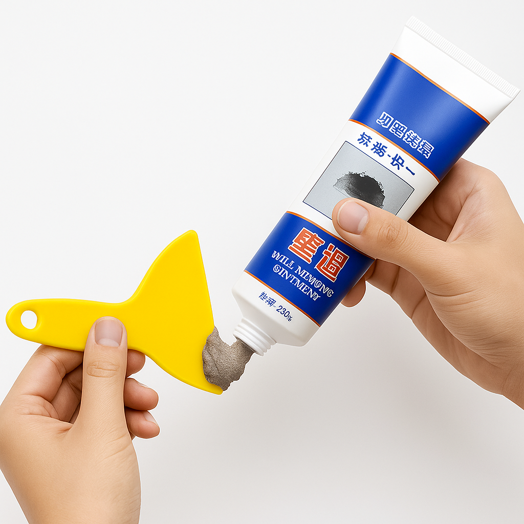 Crema Reparadora de Grietas en Pared