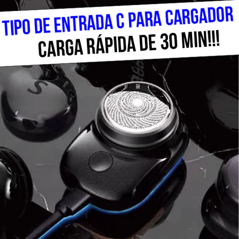 Mini Afeitadora Recargable - Compacta y Eficiente