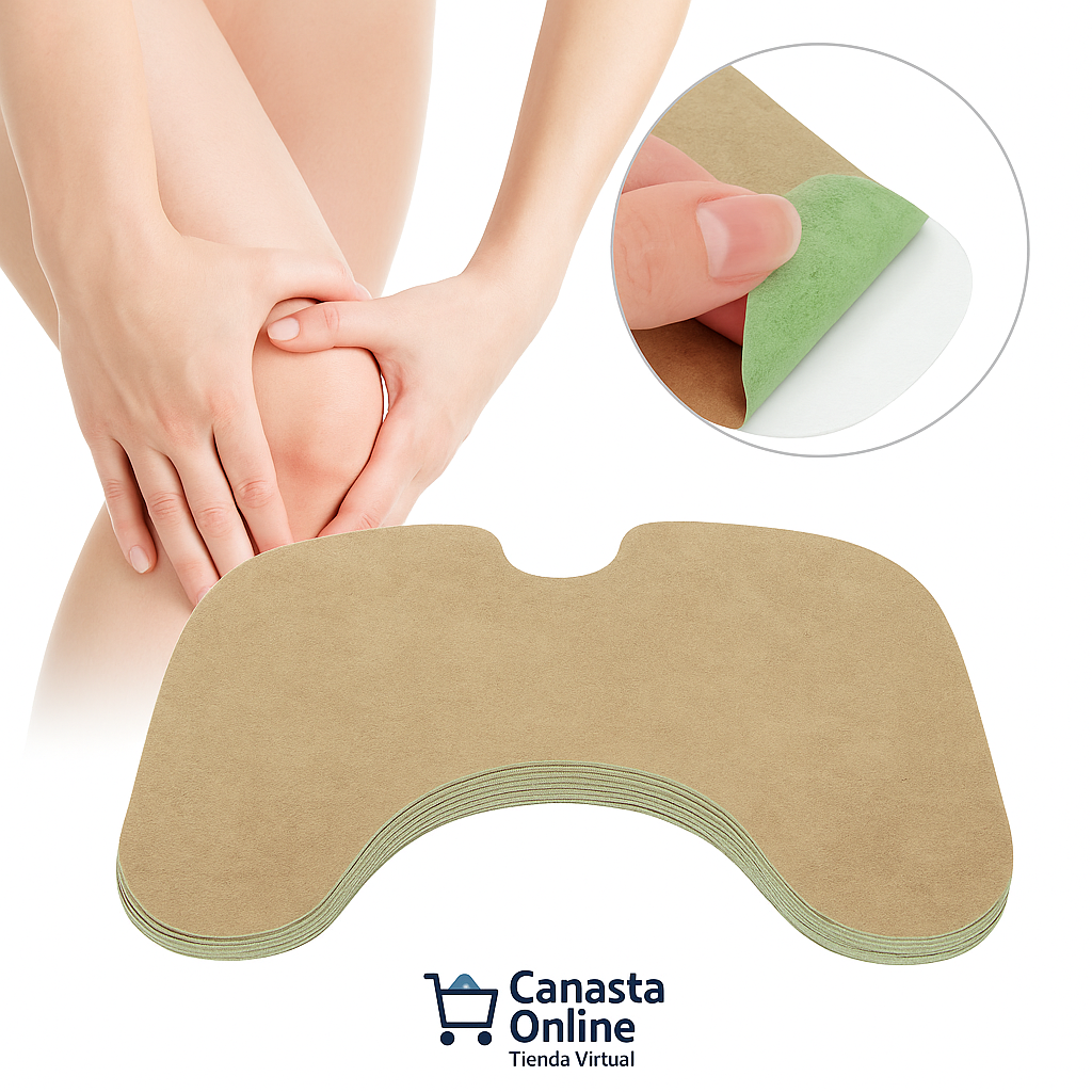 Parches para aliviar dolor de rodilla - Oferta 3x1 (Paga 12 unidades y lleva 36 parches)