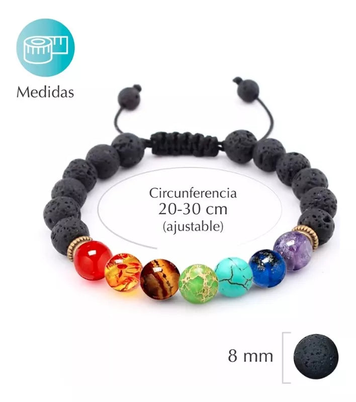PULSERA DE 7 CHAKRAS™ - ENERGÍA RENOVADA ESTE 2025 🌟