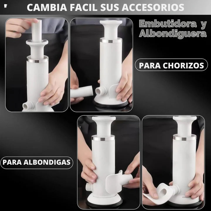 Kit Embutidor Manual – Para Recetas 100% Naturales