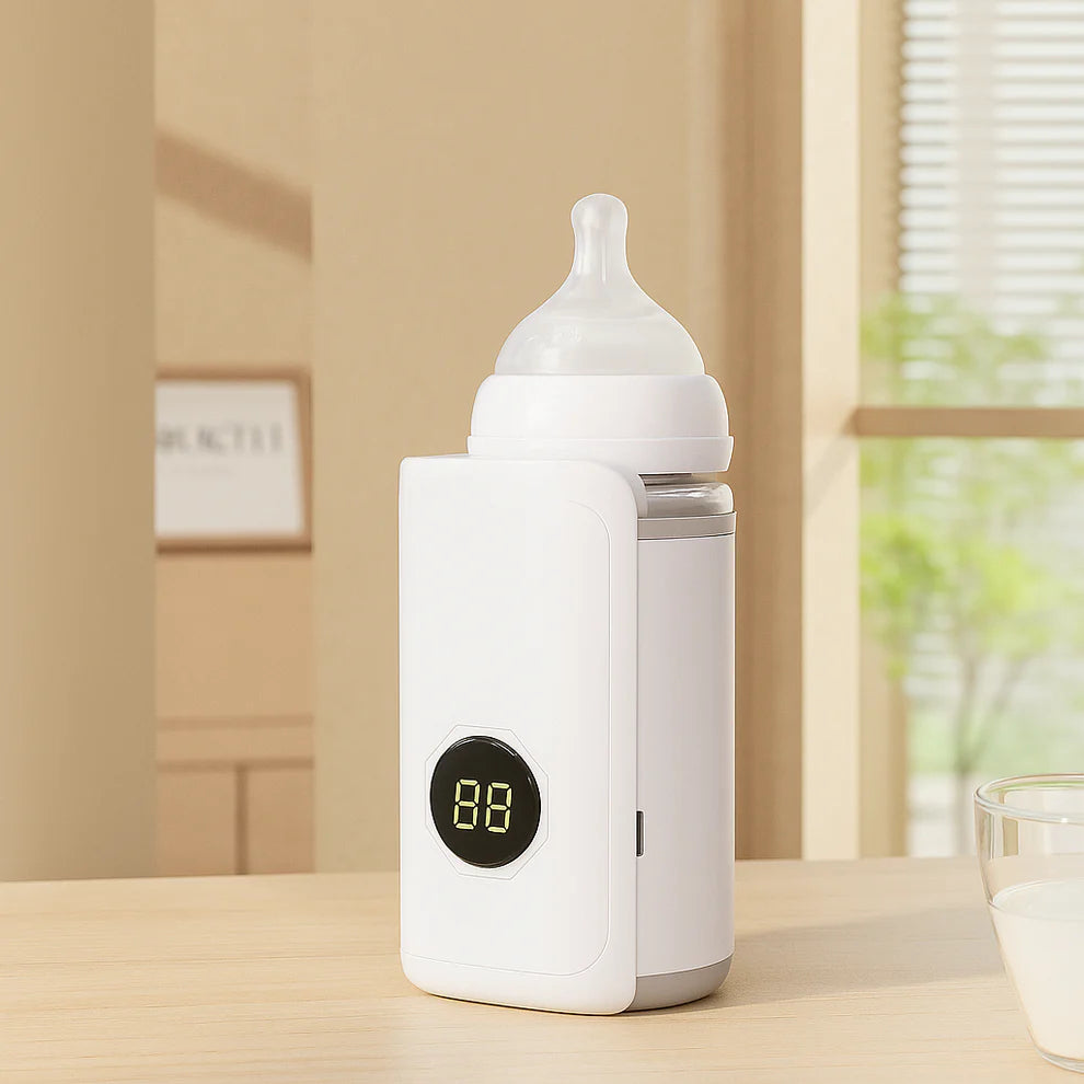 Calienta Mamaderas Portátil – Carga USB – Siempre Listo