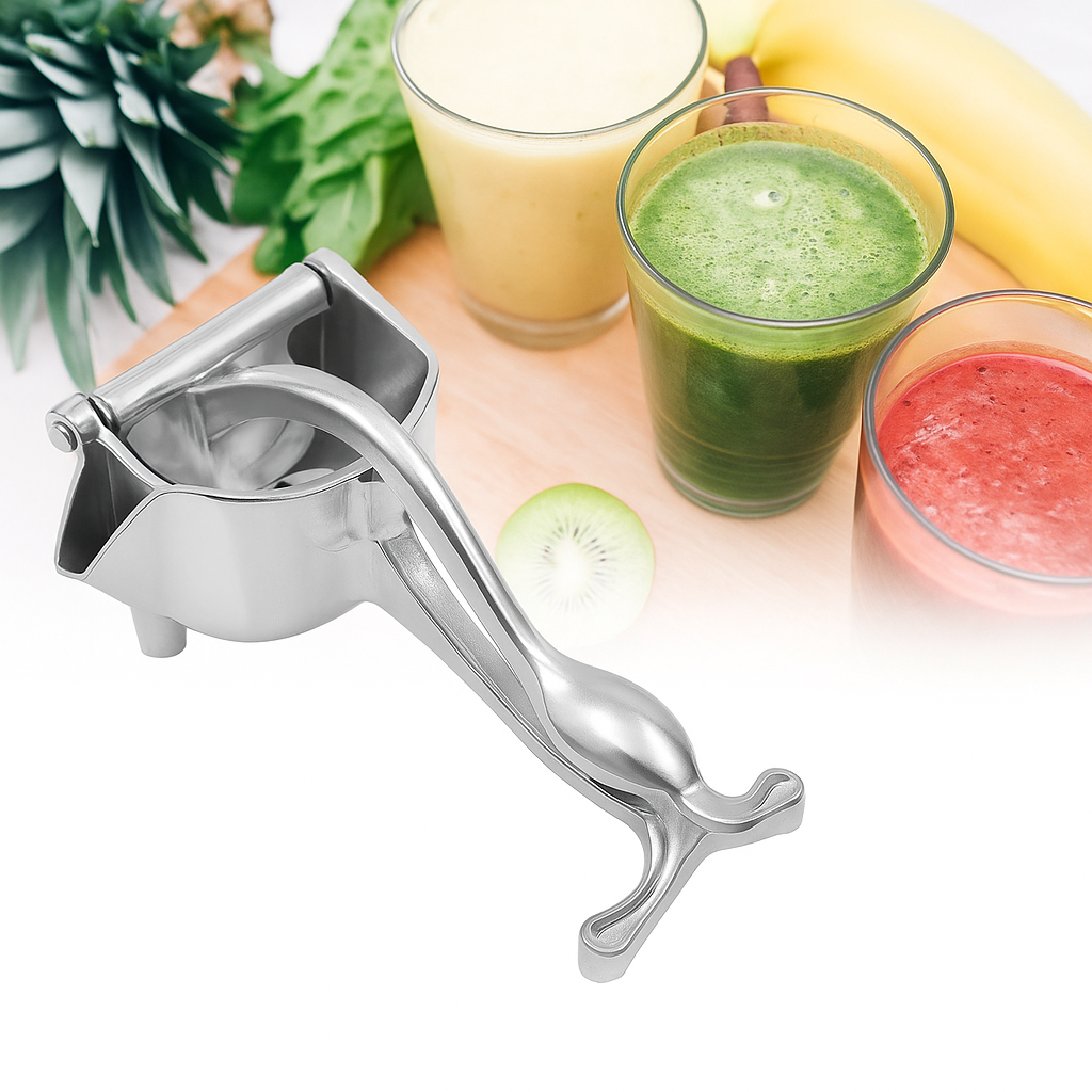 Exprimidor de Fruta 100% Metálico - Durabilidad Extendida