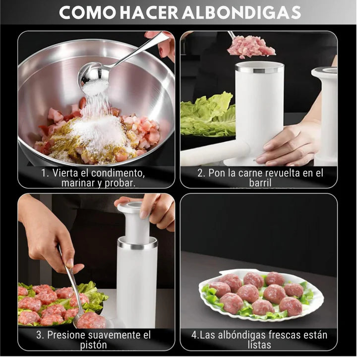 Kit Embutidor Manual – Para Recetas 100% Naturales