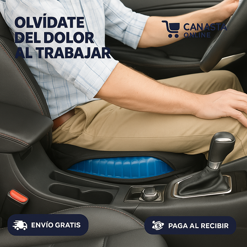 Cojín de Gel Pro - Máxima Comodidad en Cualquier Lugar