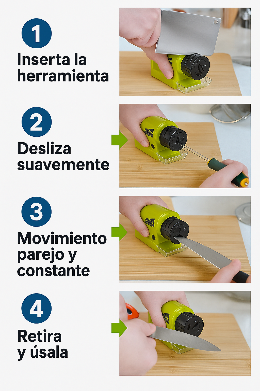 Mini Afilador Eléctrico Profesional – Uso Fácil
