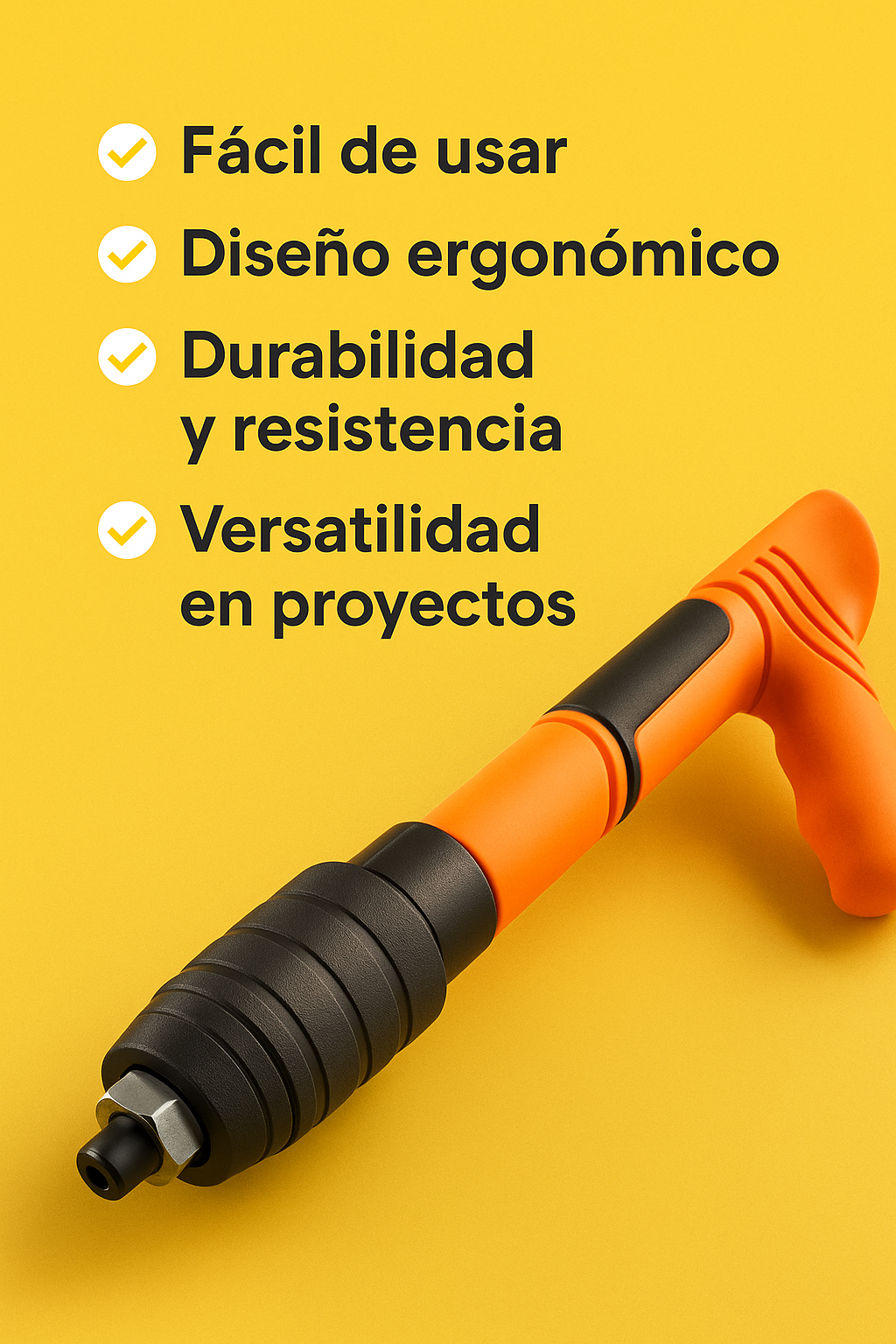 Remachadora de clavos automática + 50 Clavos de fuerza DE REGALO