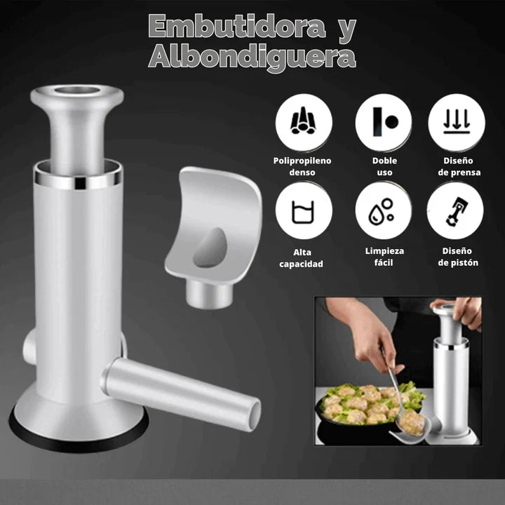 Kit Embutidor Manual – Para Recetas 100% Naturales