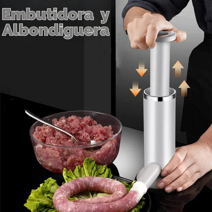 Kit Embutidor Manual – Para Recetas 100% Naturales