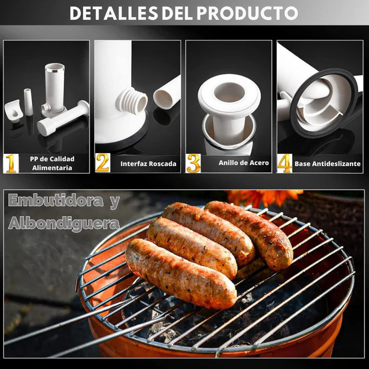 Kit Embutidor Manual – Para Recetas 100% Naturales