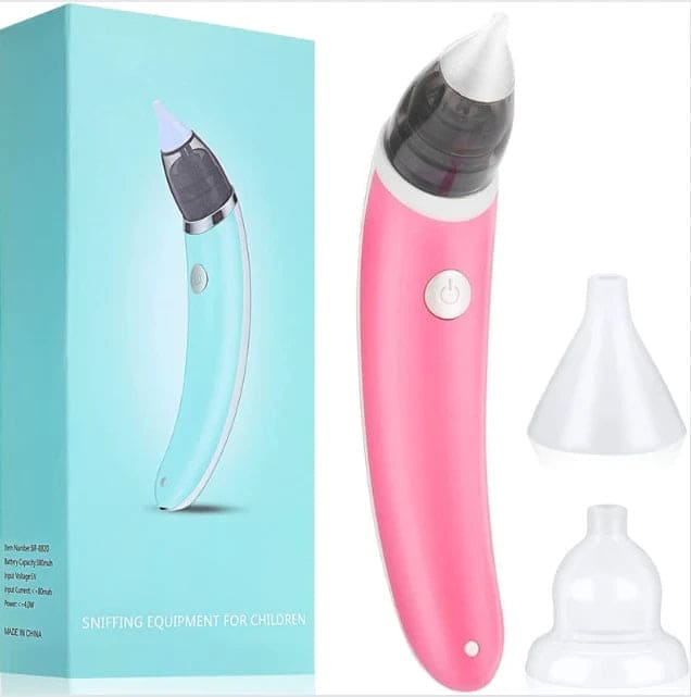 Aspirador Nasal Eléctrico para Bebé - Tu bebe puede estar luchando por respirar