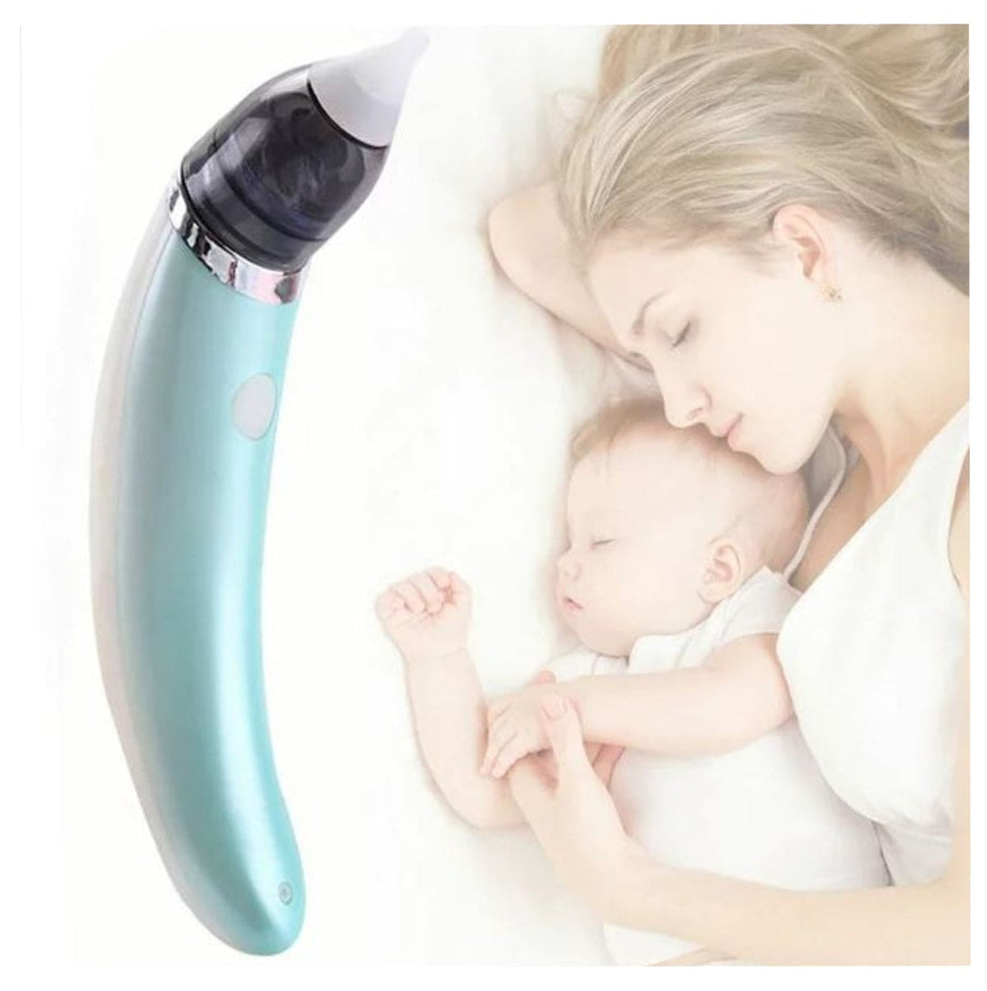 Aspirador Nasal Eléctrico para Bebé - Tu bebe puede estar luchando por respirar