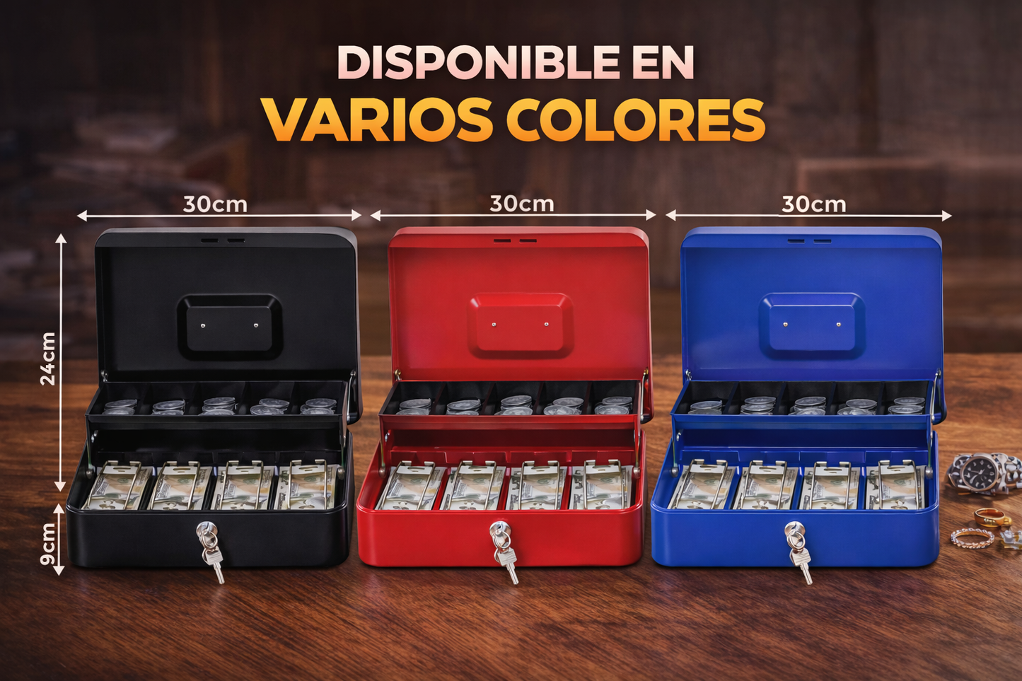 Caja fuerte de metal