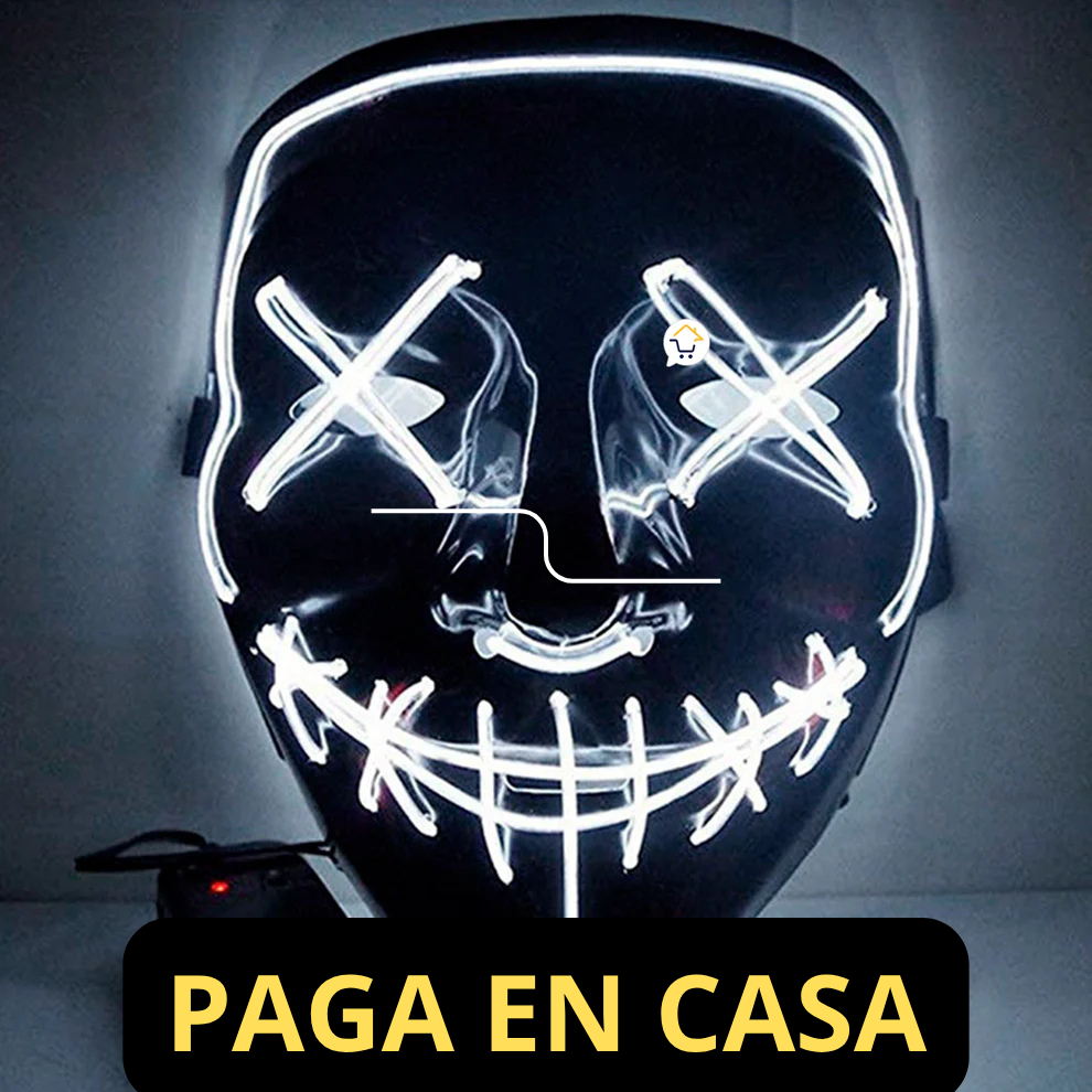 Máscara La Purga - Destaca en Halloween sin gastar de más