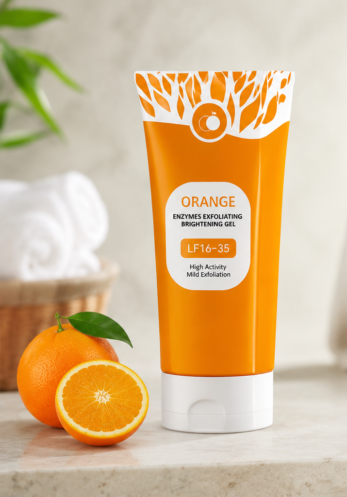 Gel Exfoliante de Naranja - Piel más suave y luminosa solo en minutos, sin salir de casa