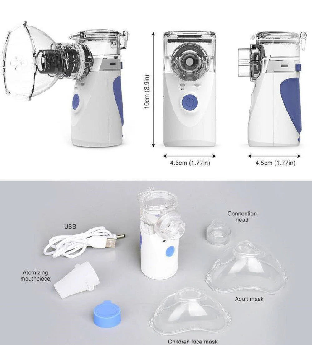 Nebulizador portátil Mesh Aircare Pro (Pediátrico y Adultos)