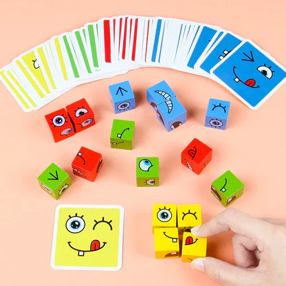 EXPRESIONES EN JUEGO™ 😄 -Juego Cubos De Expresiones