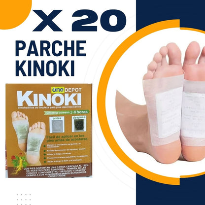 Kinoki Balance+ | Pack 20 Parches Kinoki Premium