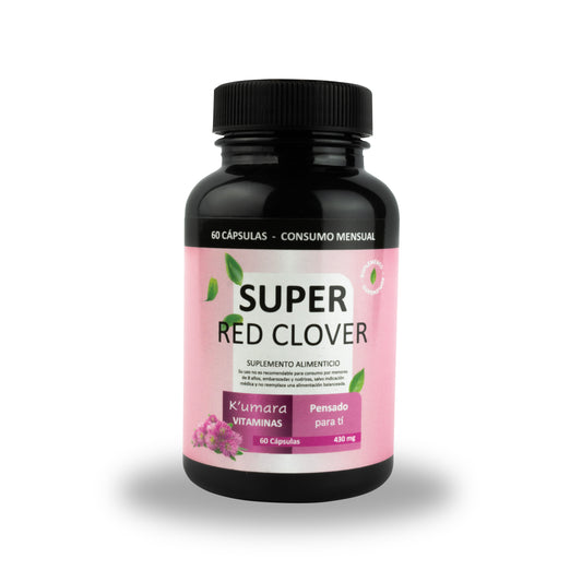 Suplemento para la Menopausia 60 cápsulas - SUPER RED CLOVER