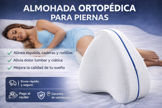 Almohada Ortopedica para Piernas - El soporte perfecto que tu cuerpo necesita
