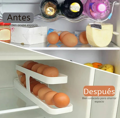 DISPENSADOR DE HUEVOS EFICIENTE CAPACIDAD 15 HUEVOS