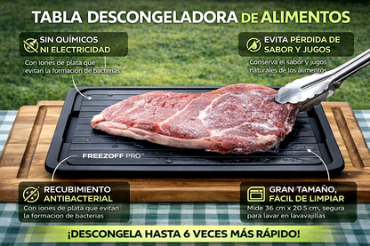 Tabla FREEZOFF – Descongelado Rápido y Seguro