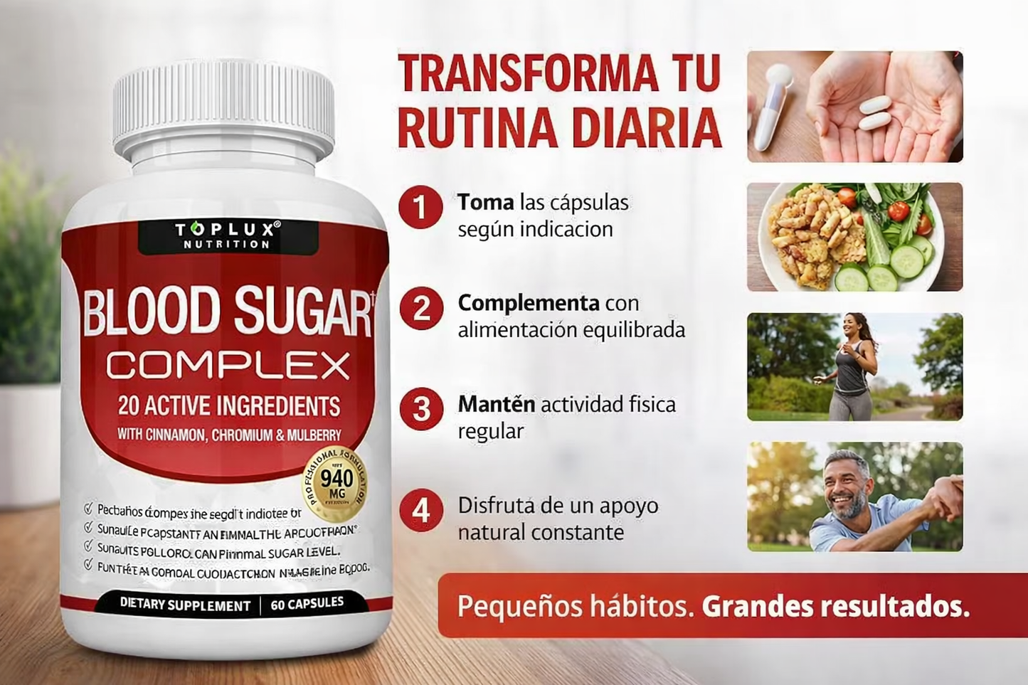 Blood Sugar Complex - Equilibra tu azúcar en sangre rápidamente