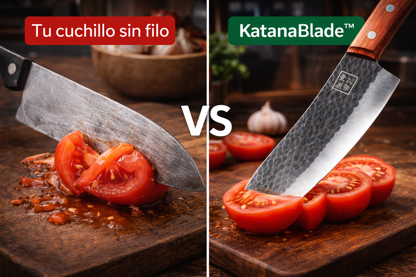KatanaBlade™ – El cuchillo japonés que corta con precisión quirúrgica
