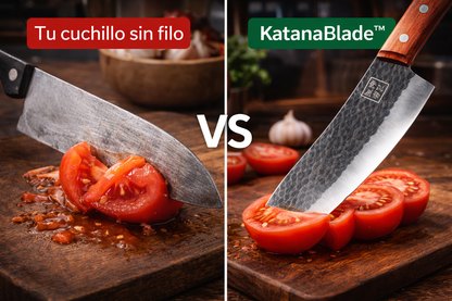 KatanaBlade™ – El cuchillo japonés que corta con precisión quirúrgica