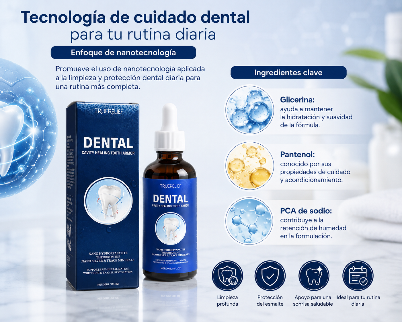 Dental Cavity Healing - Dientes con mejor apariencia desde tu rutina diaria