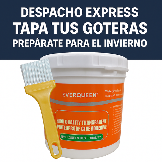 Sellador Adhesivo Transparente 300 ml + Brocha de Regalo