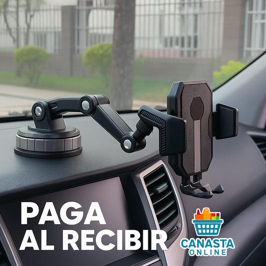 Soporte Celular Universal con Ventosa Premium - Celular siempre firme y a la vista