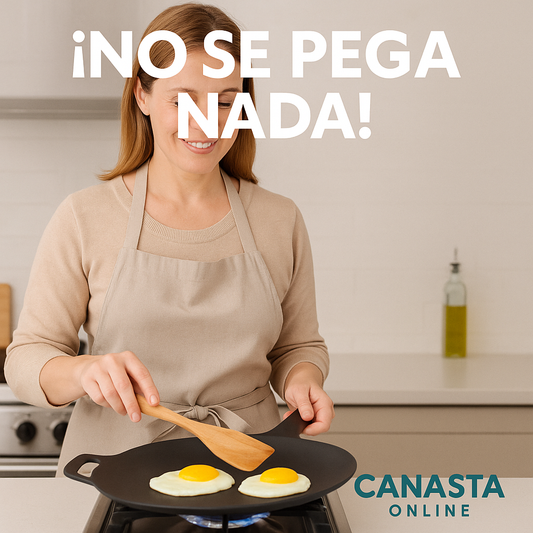 Plancha Antiadherente 32 cm – Cocina fácil y sin que se pegue nada
