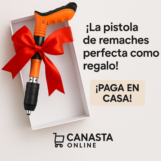 Remachadora de clavos automática + 50 Clavos de fuerza DE REGALO