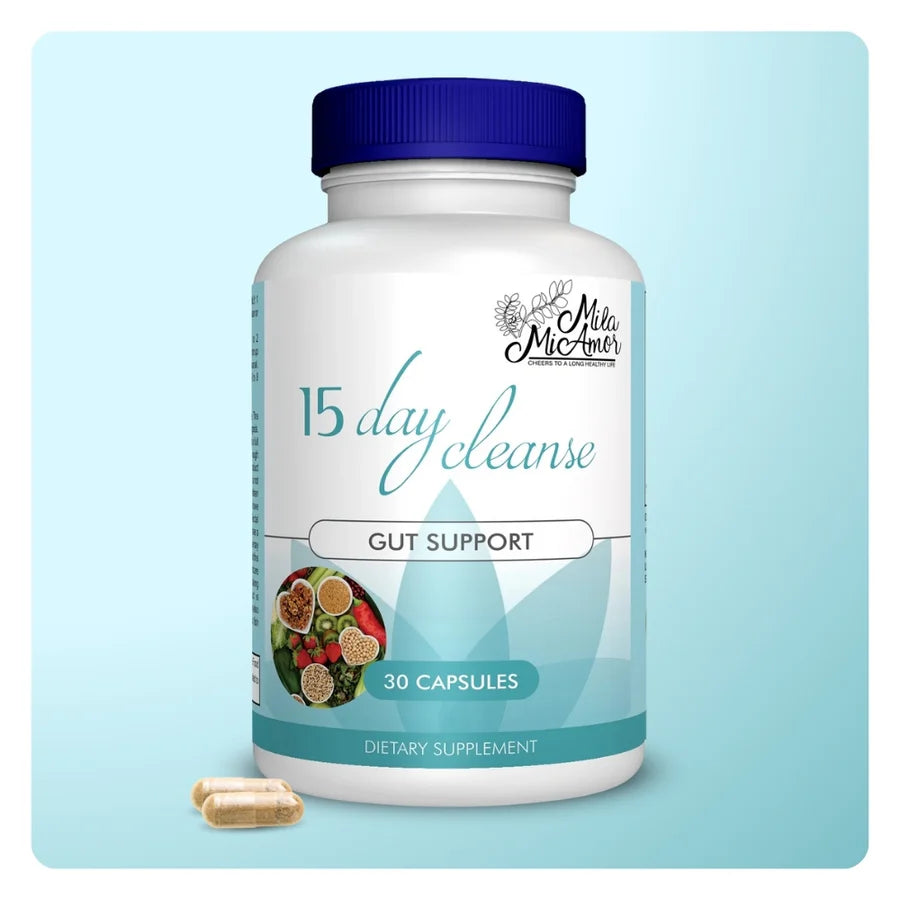 CLEANSE Detox Intestinal 15 Días – Fórmula Natural para desinflamar