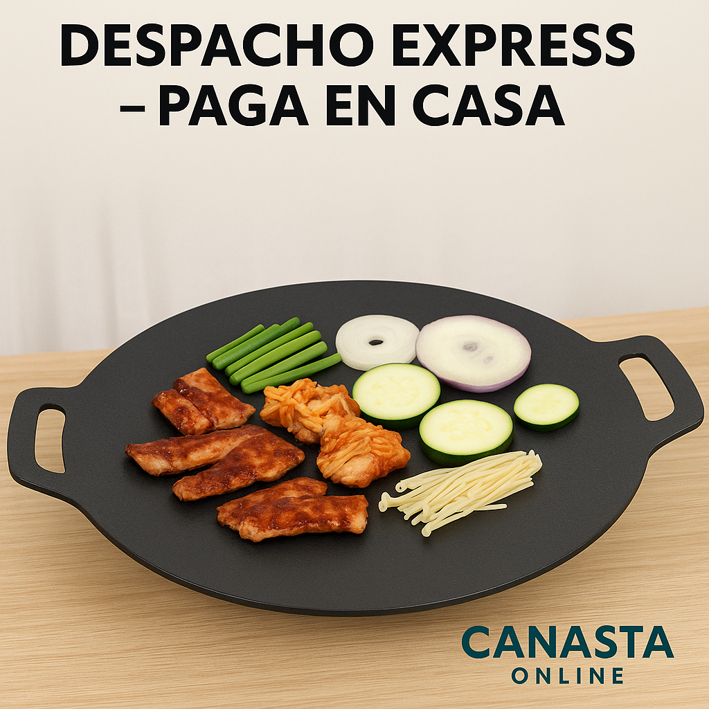 Plancha Antiadherente 32 cm – Cocina fácil y sin que se pegue nada