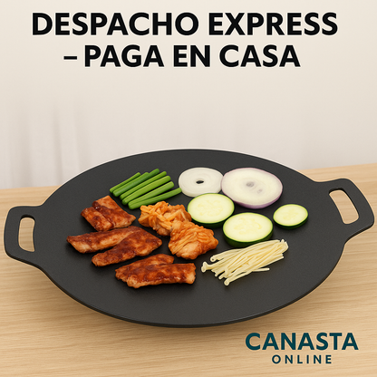 Plancha Antiadherente 32 cm – Cocina fácil y sin que se pegue nada
