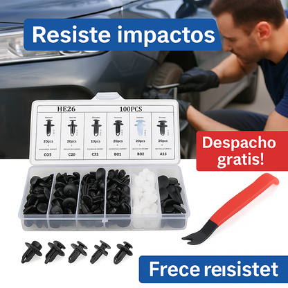 Kit de Sujetadores para Auto – Repara sin ir al Taller