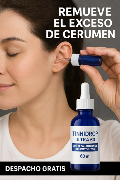 TinniDrop Ultra 60ml - Limpieza Total en Minutos (2x1)