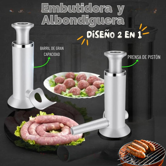 Kit Embutidor Manual – Para Recetas 100% Naturales