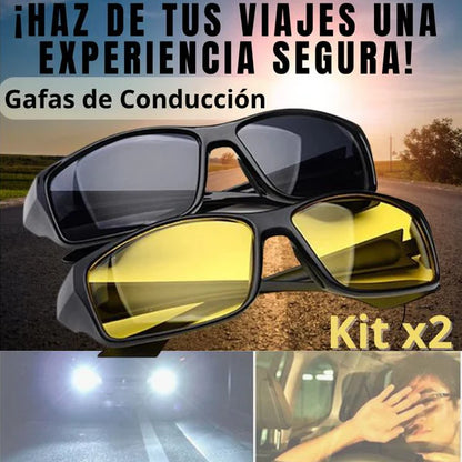 🚗 VISIÓN CLARA 360™ - Oferta 2 X 1 Gafas de ALTA definición conducción Nocturna