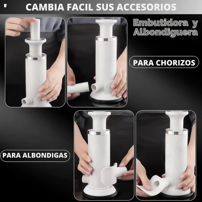 Kit Embutidor Manual – Para Recetas 100% Naturales