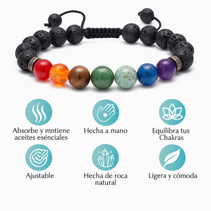 PULSERA DE 7 CHAKRAS™ - ENERGÍA RENOVADA ESTE 2025 🌟