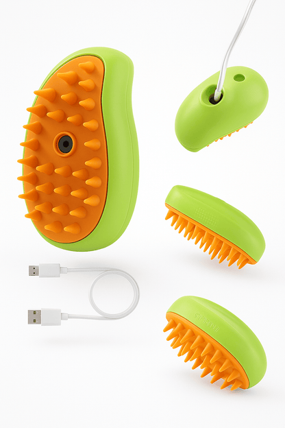 Cepillo Eléctrico 3 en 1 para Mascotas – Limpieza fácil, menos gastos en peluquería