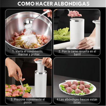 Kit Embutidor Manual – Para Recetas 100% Naturales